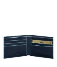 PIQUADRO BLUE SQUARE Portofel de piele albastru - Portofele bărbați - 2