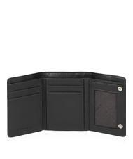 PIQUADRO P16 Portofel din piele si stofa - Portofele bărbați