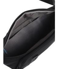 PIQUADRO P16  Marsupiu chevron negru - Borsete de brâu - 3