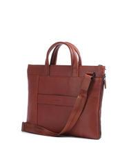 PIQUADRO BLACK SQUARE  Servietă pentru PC de 15 inchi, extensibilă - Serviete birou