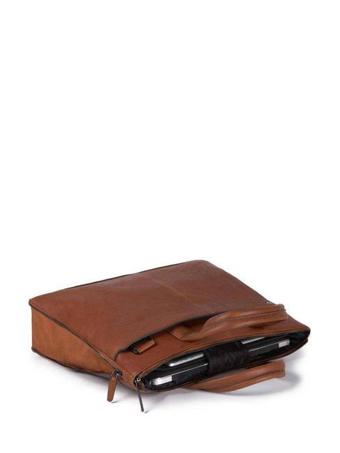 BLACK SQUARE  Servietă pentru PC de 15 inchi, extensibilă Piele - Serviete birou