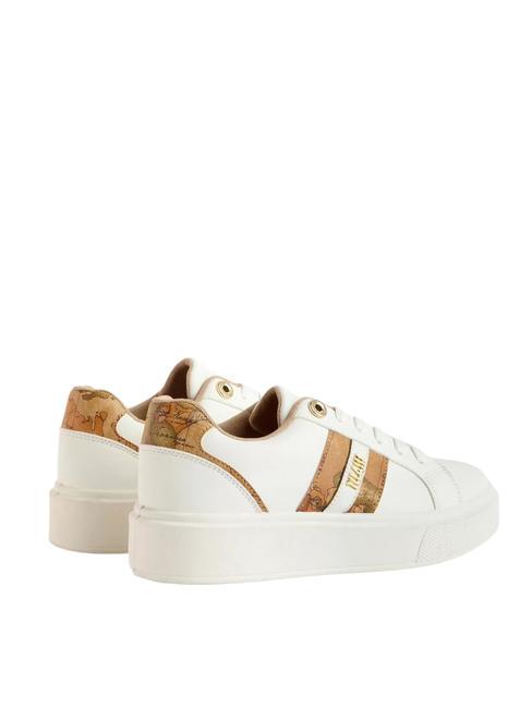 GEO METALLIC LOGO Adidași cu platformă alb - Pantofi femei