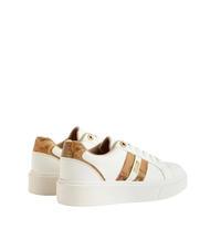 ALVIERO MARTINI PRIMA CLASSE GEO METALLIC LOGO Adidași cu platformă alb - Pantofi femei - 3