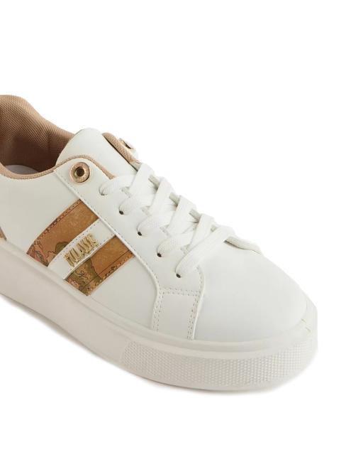GEO METALLIC LOGO Adidași cu platformă alb - Pantofi femei