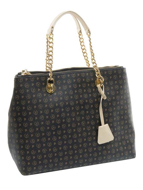 HERITAGE  Geanta cu bareta de umar Negru / Crem - Genți femei