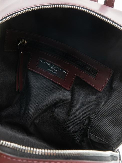 SMOOTH  Rucsac din piele oxblood - Genți femei