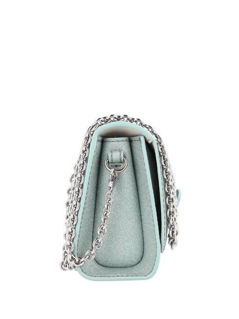 METROPOLIS Geantă de umăr mini din material textil zefir - Genți femei