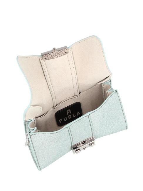 METROPOLIS Geantă de umăr mini din material textil zefir - Genți femei