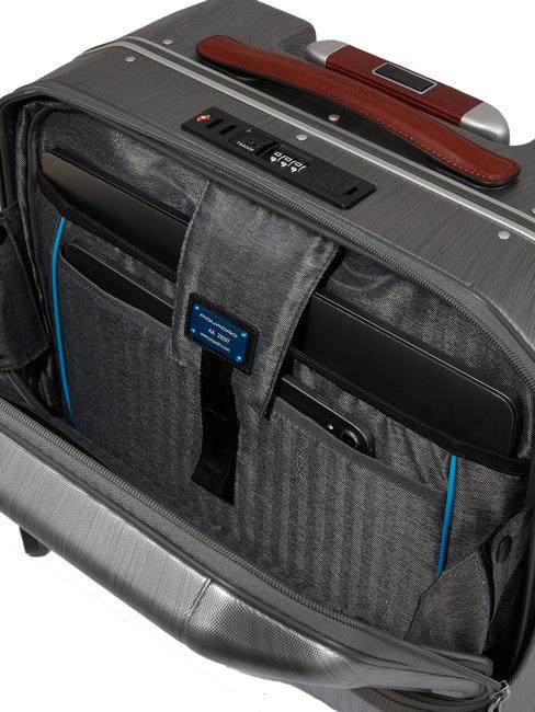 PQ-LIGHT CON FRAME Cărucior pilot cu suport PC de 15,6". ner / cuo - Troler pilot - Cumpără online!