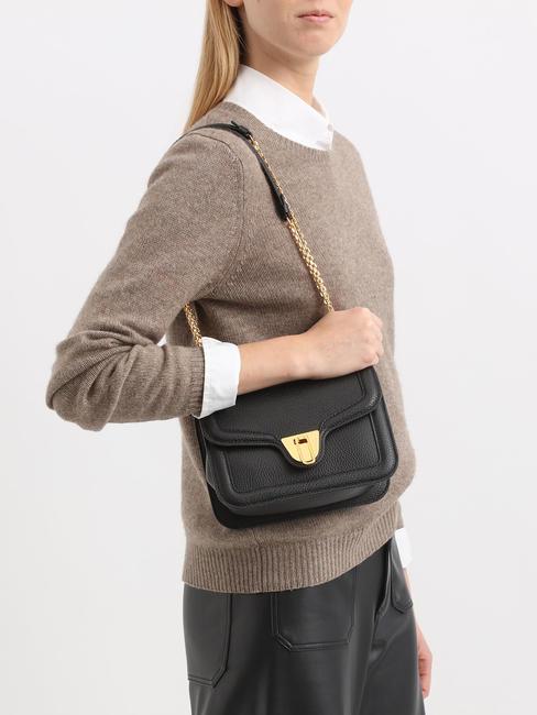 NEW MARVIN TWIST Geanta de umar micro, din piele mentă - Genți femei