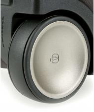 PIQUADRO CAMPIONARIO - BLACK SQUARE Troler pilot pentru laptop de 15,6", din piele cu părul negru - Troler pilot - Cumpără online! - 5