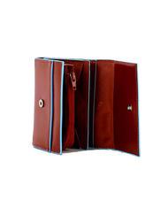 PIQUADRO CAMPIONARIO - BLSQ Portofel compact din piele portocale - Portofele bărbați - 2