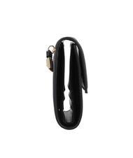 FURLA GOCCIA Portofel mediu din piele bifold negru - Portofele femei - 3