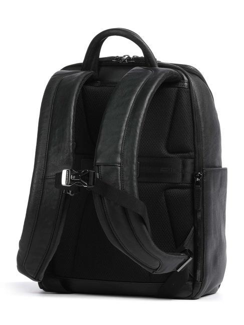 BLACK SQUARE Rucsac din piele pentru laptop de 14". negru - Rucsacuri pentru laptop