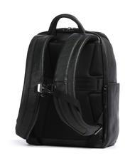 PIQUADRO BLACK SQUARE Rucsac din piele pentru laptop de 14". negru - Rucsacuri pentru laptop - 2