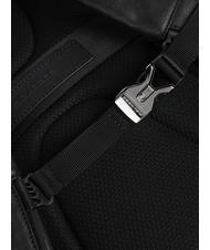 PIQUADRO BLACK SQUARE Rucsac din piele pentru laptop de 14". negru - Rucsacuri pentru laptop - 3