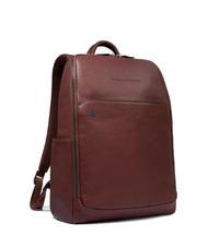 PIQUADRO BLACK SQUARE Rucsac din piele pentru laptop de 14". PIELE - Rucsacuri pentru laptop - 2