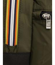 KWAY LAON Rucsac din nailon verde negricios - Rucsacuri pentru școală și timp liber - 3