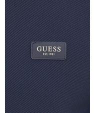 GUESS TECH Hanorac cu g&acirc;t crew din material tehnic smartblue - hanorace - 4