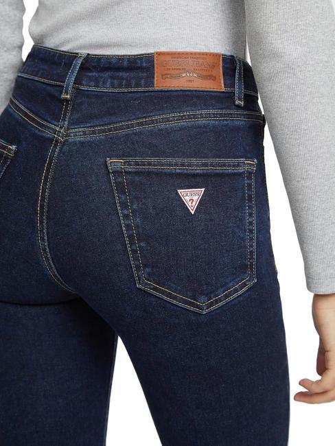 RISE Blugi skinny cu talie înaltă gj spălare întunecată - Jeans