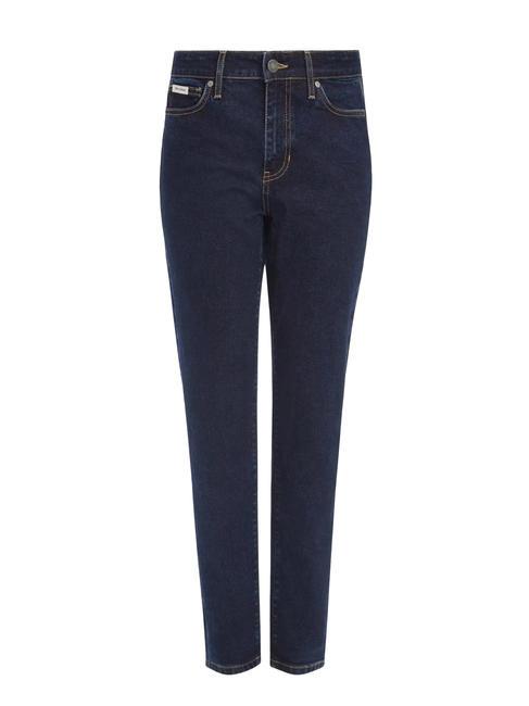 RISE Blugi skinny cu talie înaltă gj spălare întunecată - Jeans