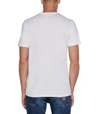 GUESS PIMA Tricou din bumbac cu logo brodat alb purpuriu - tricou - 2