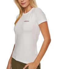 GUESS JEANS SLIM AMERICA Tricou slim fit alb purpuriu - tricou - 3