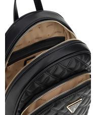 GUESS GIULLY Rucsac matlasat cu 2 compartimente BLACK - Genți femei - 5
