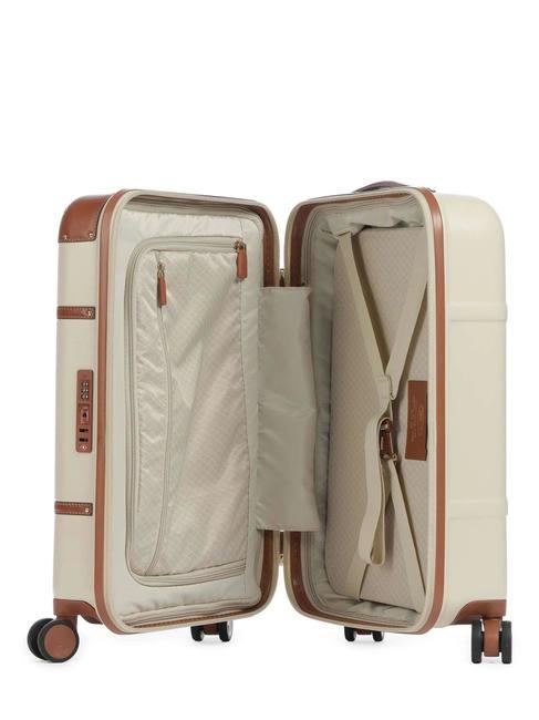 BELLAGIO Cărucior pentru bagaje de mână CREMĂ - Bagaje de mână