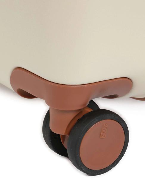 BELLAGIO Cărucior pentru bagaje de mână CREMĂ - Bagaje de mână