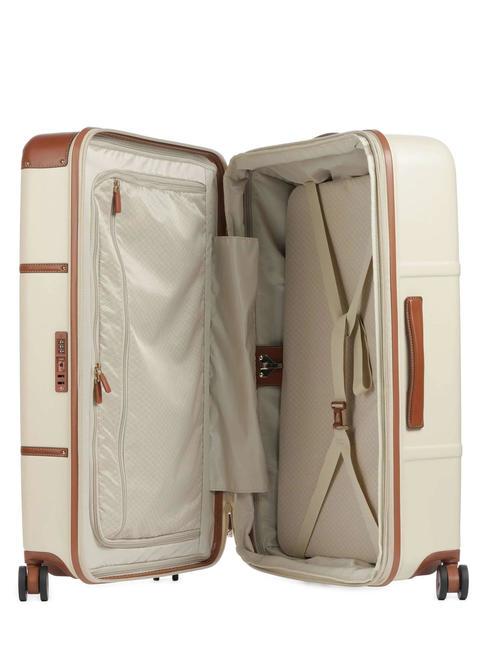 BELLAGIO Cărucior mare extensibil CREMĂ - Trolere rigide