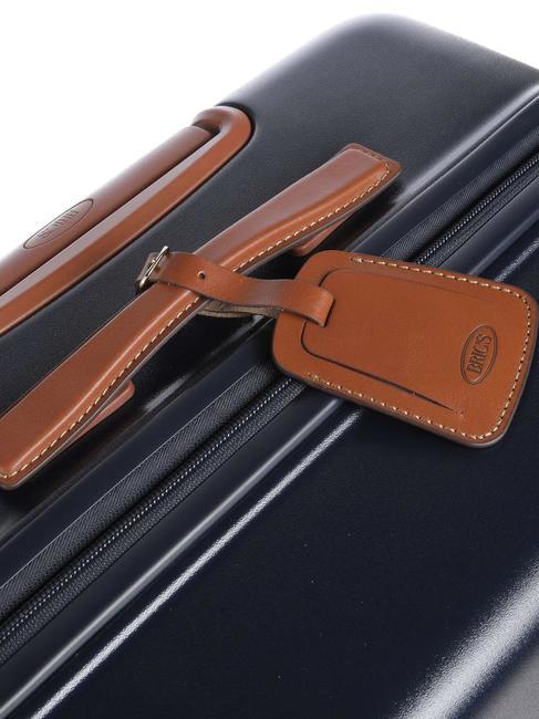 BELLAGIO Cărucior extensibil mediu-mare Albastru / Piele - Trolere rigide