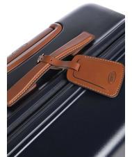 BRIC’S BELLAGIO Cărucior extensibil mediu-mare Albastru / Piele - Trolere rigide - 4