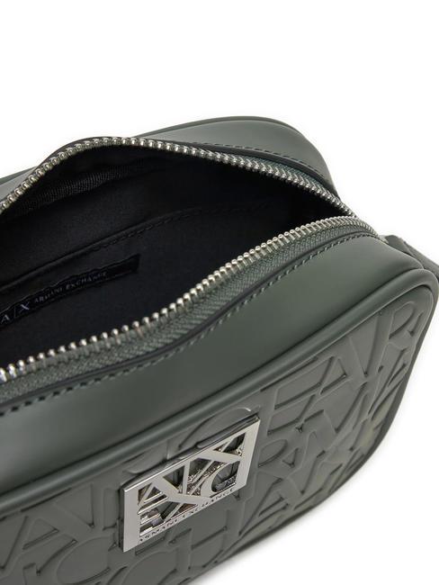 LOGO EMBOSSED Mini geantă de umăr absint - Genți femei