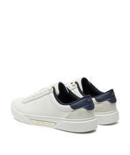 TOMMY HILFIGER CHIC COURT Tenisi din piele ecru - Pantofi femei - 3