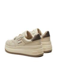 TOMMY HILFIGER TOMMY JEANS RETRO BASKET  Adidași &icirc;nalți h&acirc;rtie de ziar - Pantofi femei - 3