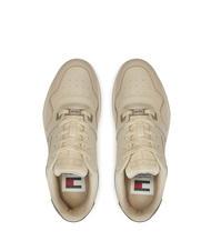 TOMMY HILFIGER TOMMY JEANS RETRO BASKET  Adidași &icirc;nalți h&acirc;rtie de ziar - Pantofi femei - 4