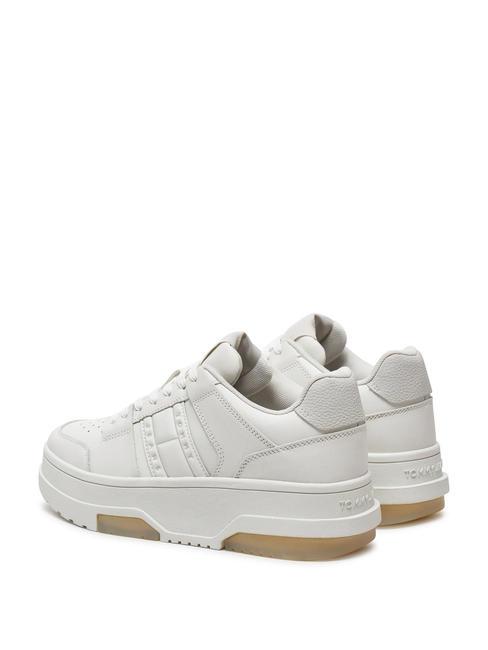 TOMMY JEANS THE BROOKLYN  Adidași &icirc;nalți stratus gri - Pantofi femei