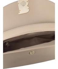 TOSCA BLU MEGEVE Geantă mare din piele cu curea de umăr BEIGE - Genți femei - 3