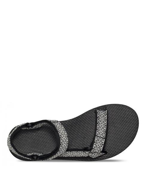 MIDFORM UNIVERSAL  Sandale boho alb/negru - Pantofi femei