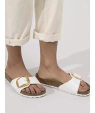 BIRKENSTOCK MADRID  Papuci alb patent - Pantofi femei - 5