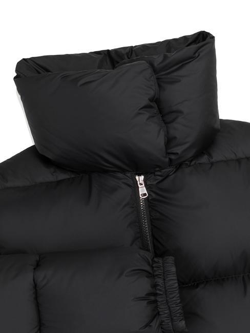 CAPTION Jachetă cu guler &icirc;nalt negru - Jachete de puf pentru femei