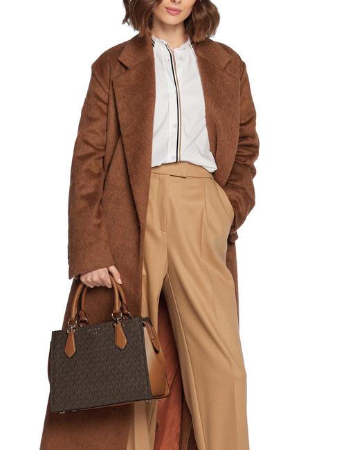 MARILYN Geanta de mana, cu curea de umar detasabila brn/ghinda - Genți femei