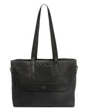 PIQUADRO RYAN Shopper PC de 14 inchi, din material reciclat negru - Genți femei - 4