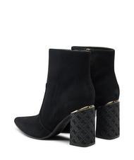 GUESS FRENKIE Botine din piele BLACK - Pantofi femei - 3