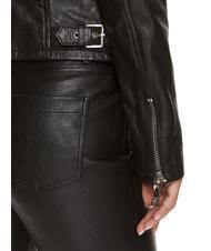 GUESS BIKER Geaca de piele jet black multi - Jachete pentru femei - 3