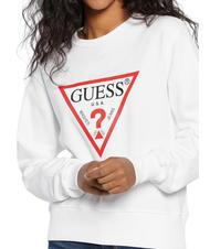 GUESS ORIGINAL  Hanorac alb purpuriu - Hanorace pentru femei - 3