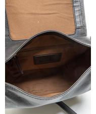 THE BRIDGE DOMITILLA Geanta de umar, din piele Negru de aur - Genți femei - 5