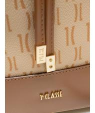 ALVIERO MARTINI PRIMA CLASSE MONOGRAM Găleată cu curea de umăr cremă - Genți femei - 3