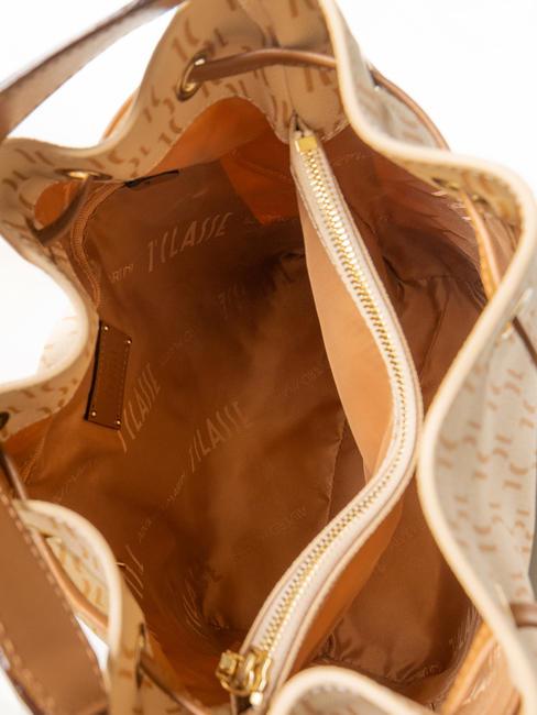 MONOGRAM Găleată cu curea de umăr cremă - Genți femei